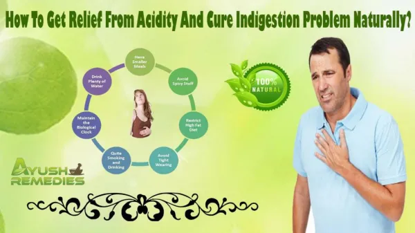 How To Get Relief From Acidity And Cure Indigestion Problem Naturally?