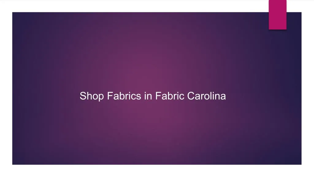 shop fabrics in fabric carolina