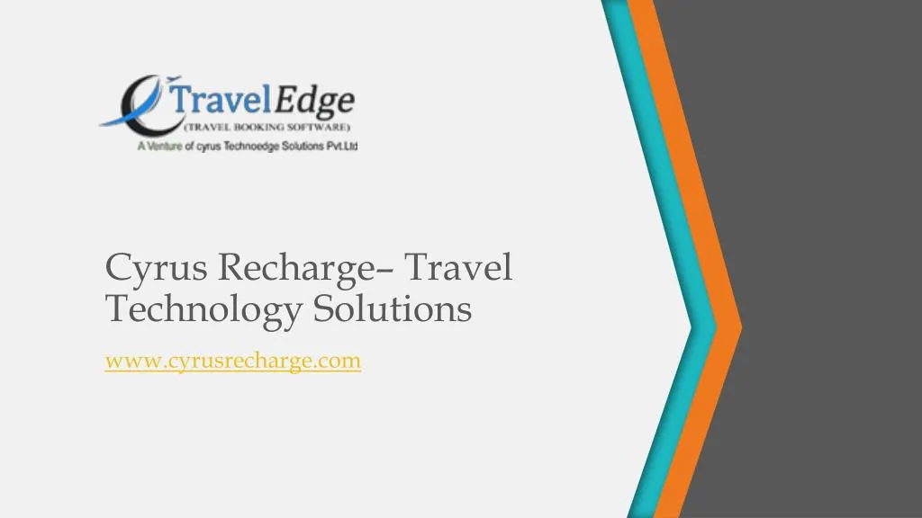 cyrus recharge travel technology solutions