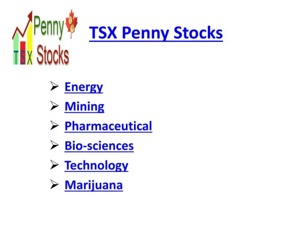 TSX Penny Stocks | TSX stocks to buy now