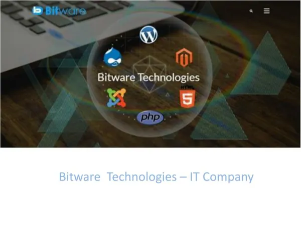 Bitware Technologies | A Fast Growing IT Company