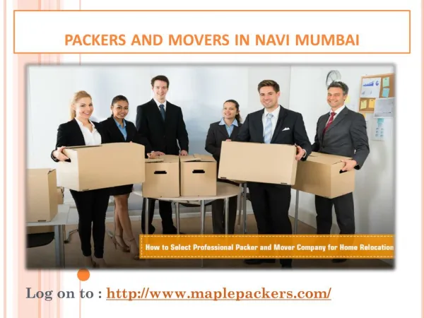 Best Movers and packers company in Navi Mumbai