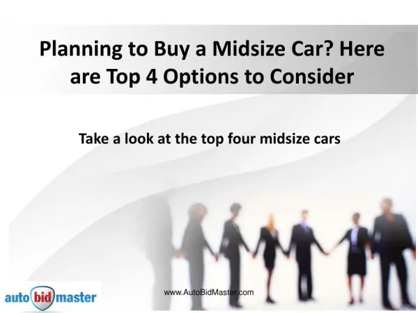 Planning to Buy a Midsize Car? Here are Top 4 Options to Consider