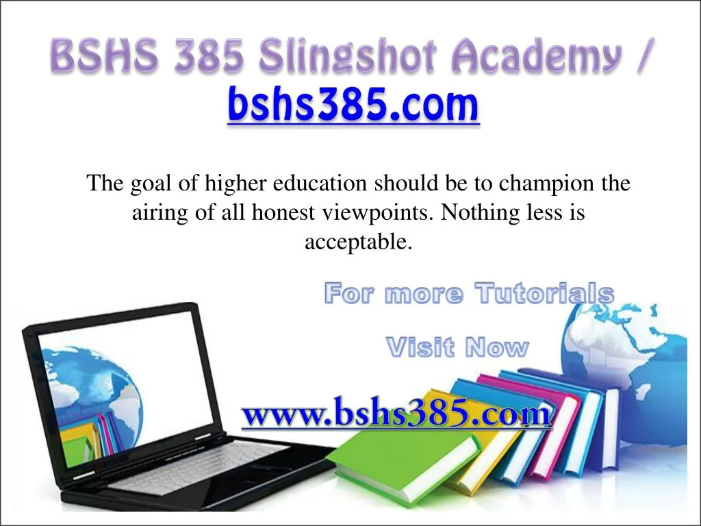 bshs 385 slingshot academy bshs385 com