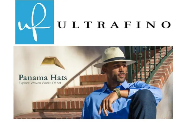 Buy Women's Panama Hats at Ultrafino