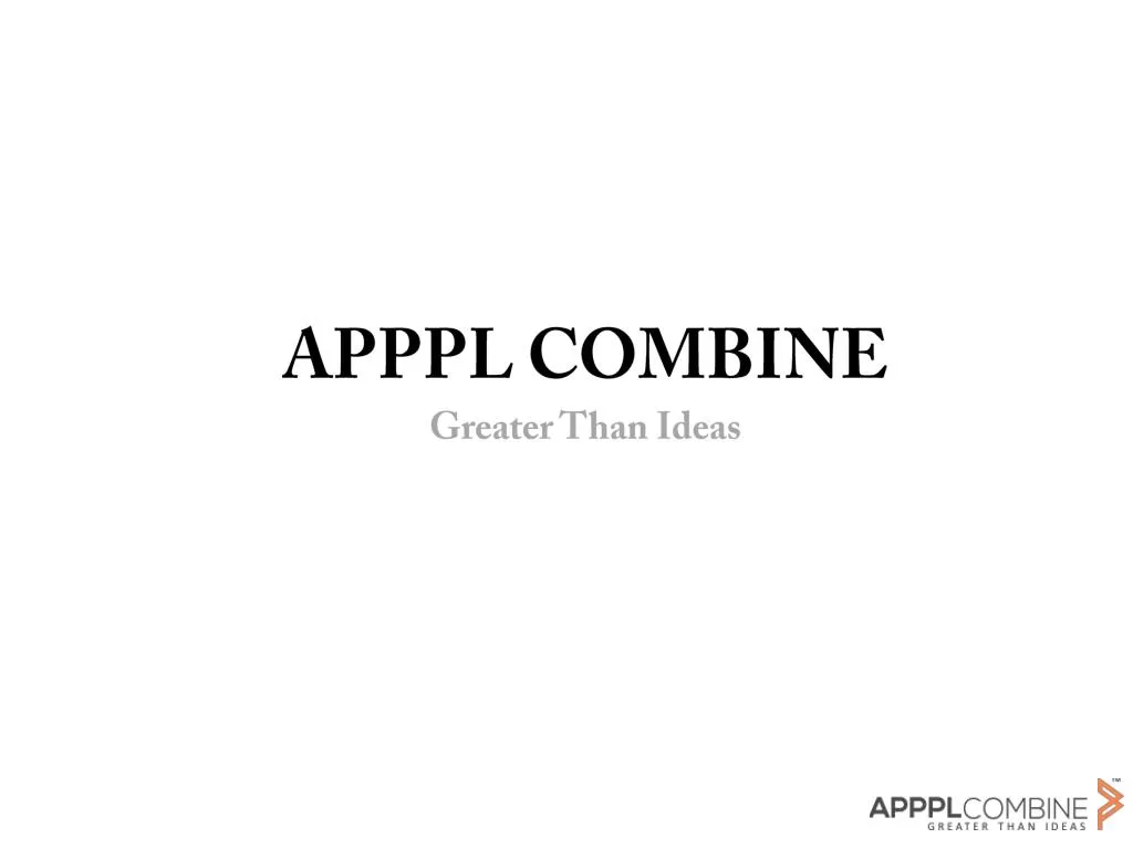 apppl combine greater than ideas