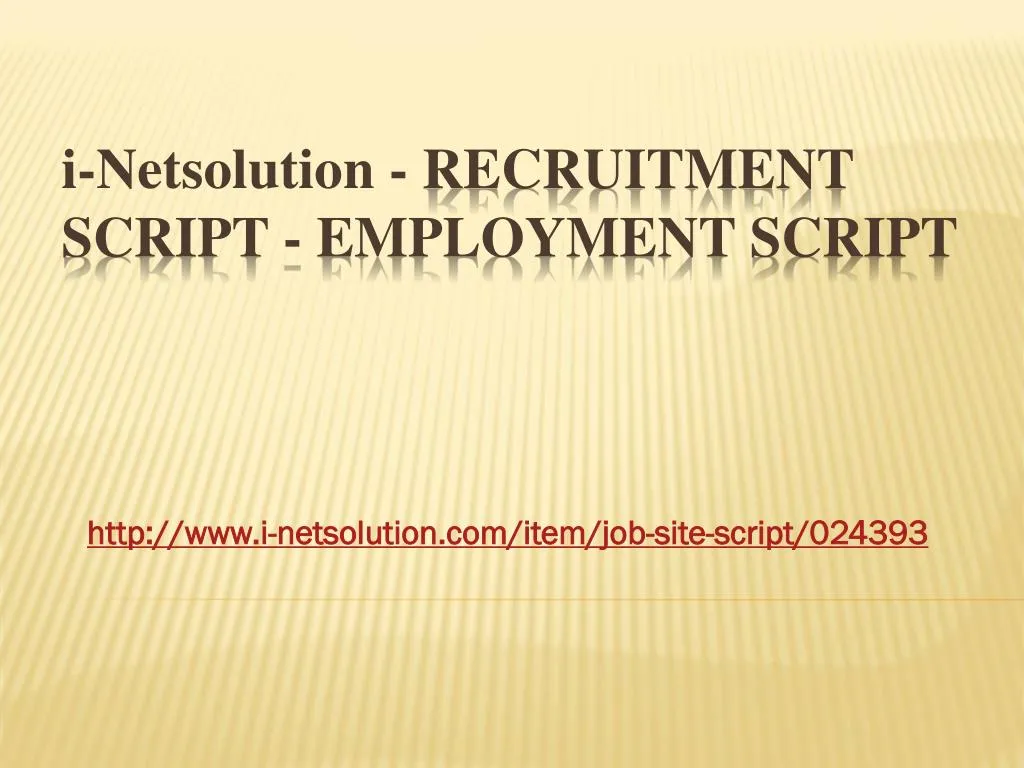 http www i netsolution com item job site script 024393