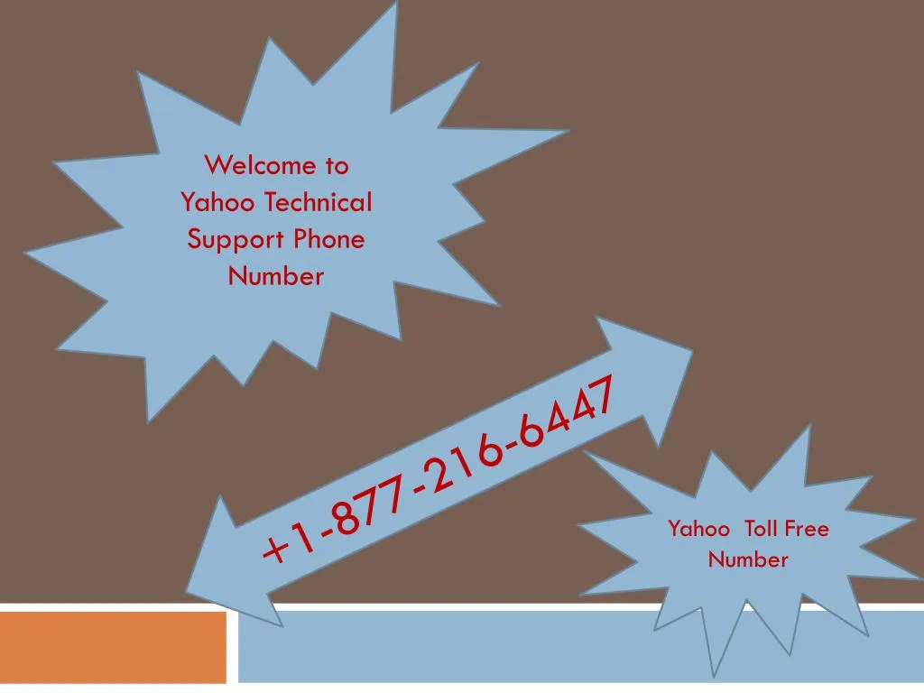 welcome to yahoo technical support phone number