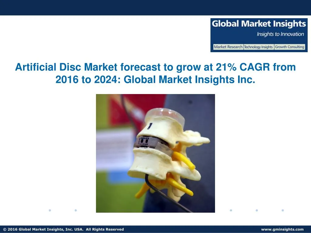 artificial disc market forecast to grow