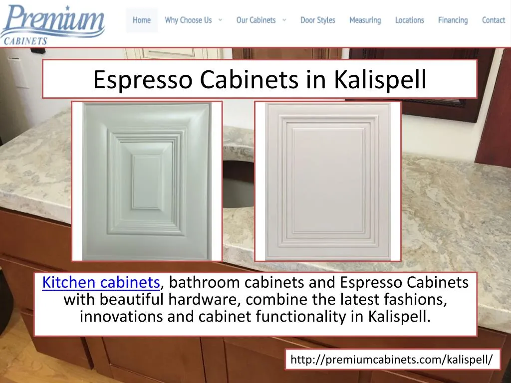 espresso cabinets in kalispell