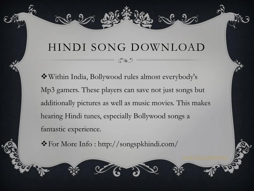hindi song download