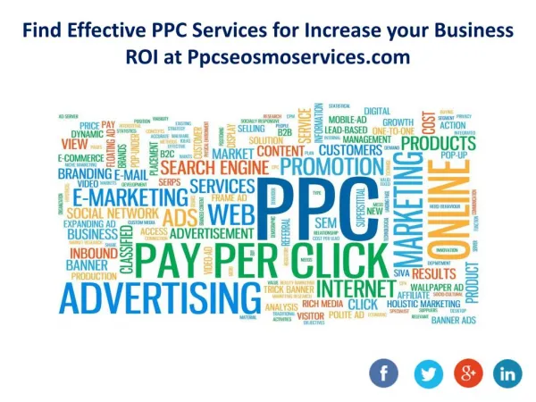 Edit Privacy Settings Analytics FREE Find Effective PPC Services for Increase your Business ROI at Ppcseosmoservices
