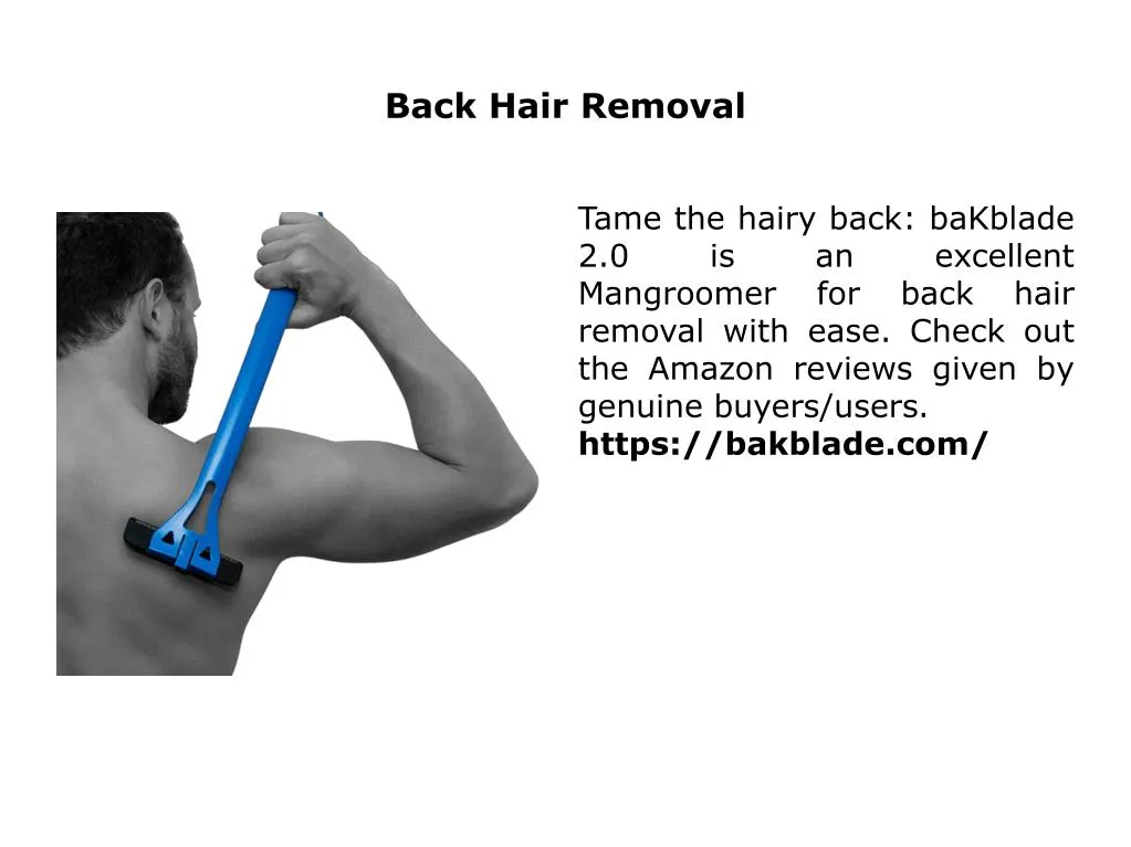 back hair removal