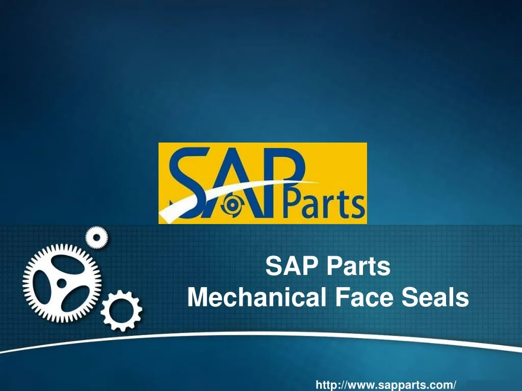 sap parts mechanical face seals