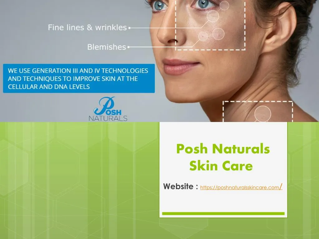 posh naturals skin care