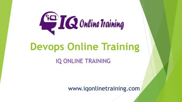 Get our Industry-Leading Devops Online Training