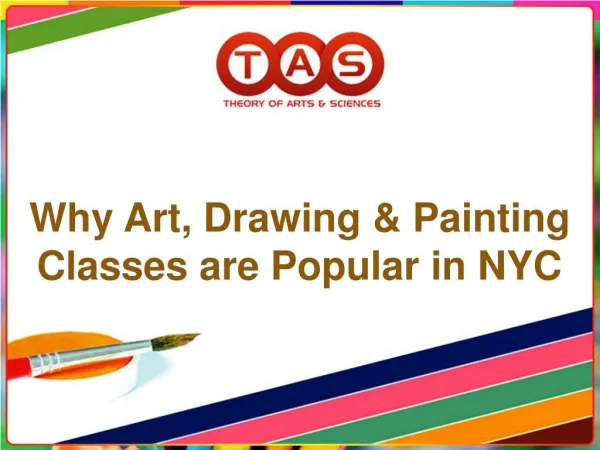 Why Art, Drawing & Painting Classes are Popular in NYC