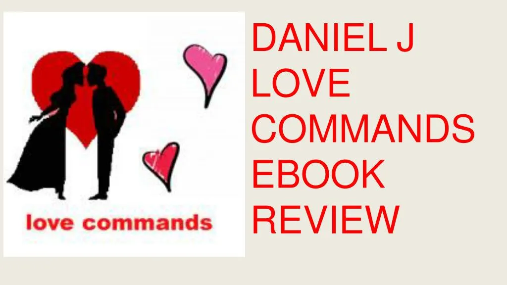 daniel j love commands ebook review