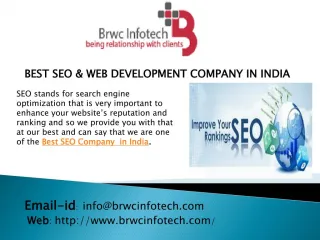 Find Digital Marketing Agency India - BRWC InfoTech - slide 1