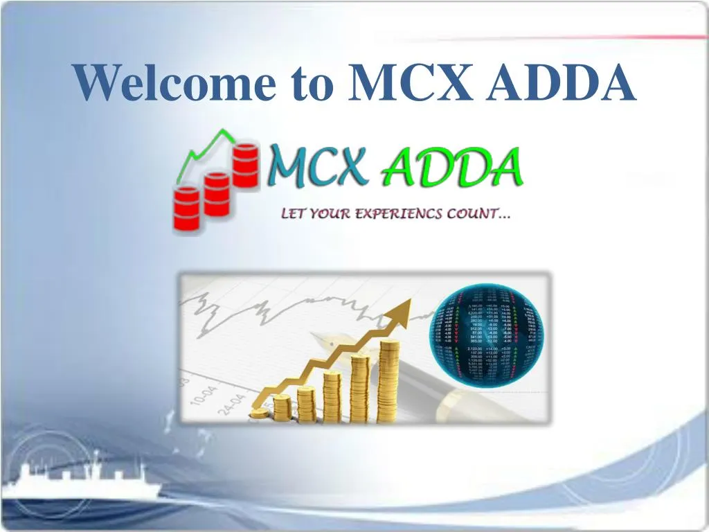 welcome to mcx adda