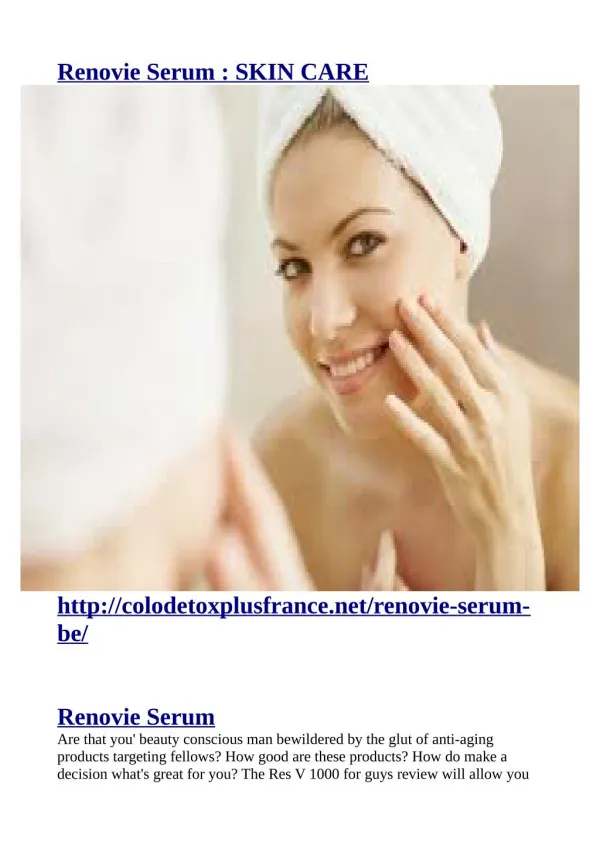 http://colodetoxplusfrance.net/renovie-serum-be/