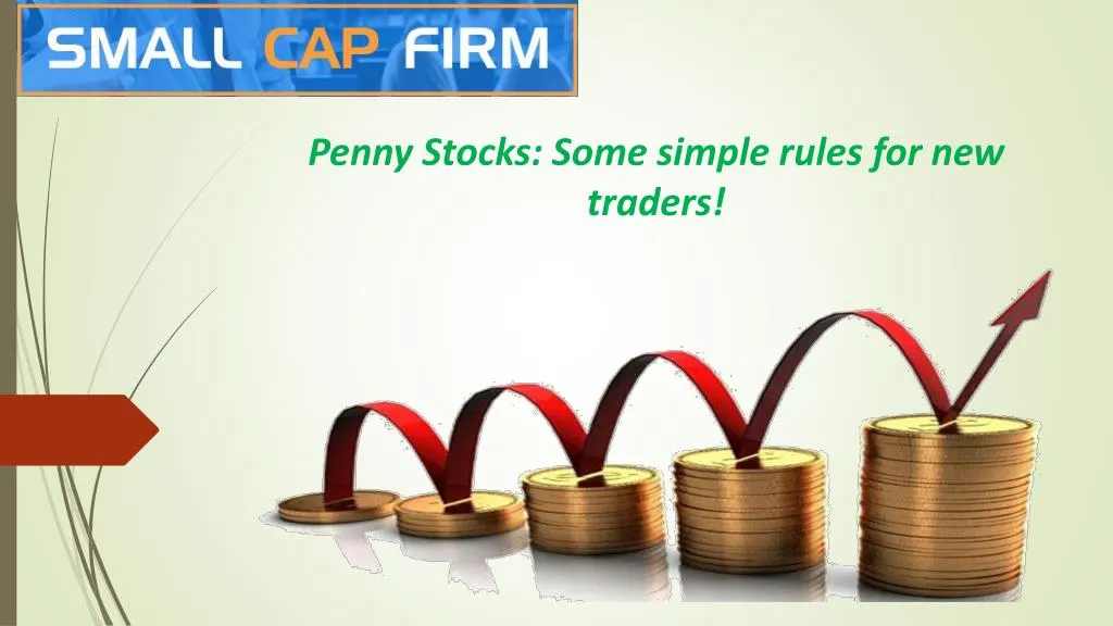 penny stocks some simple rules for new traders