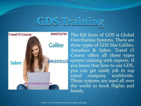GDS Training Online