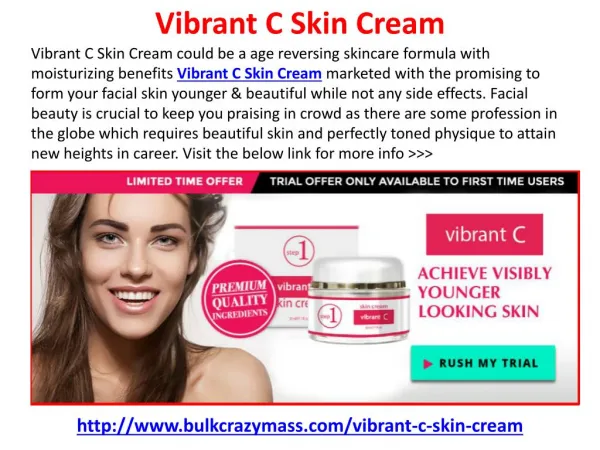 Vibrant C Skin Cream