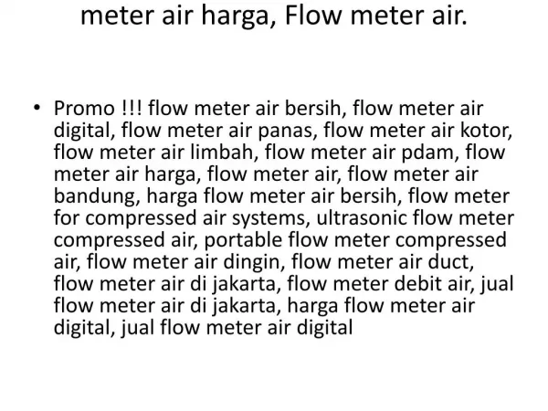 0812-9899-0121 (Bpk. Arief). Flow meter air harga, Flow meter air.