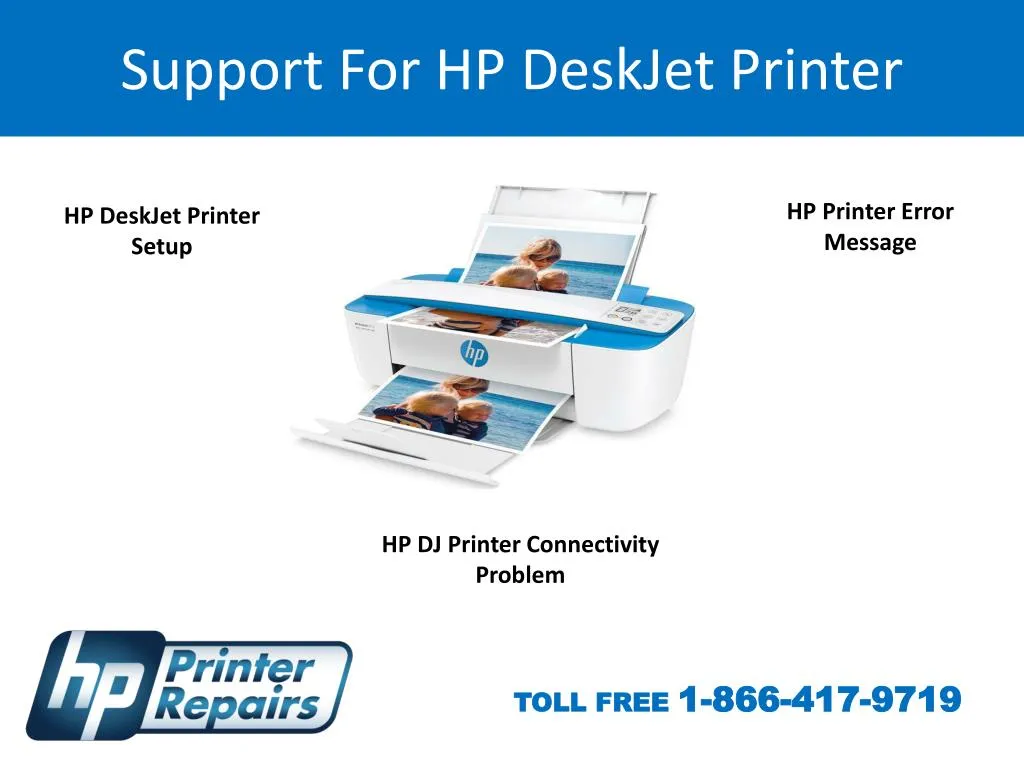 support for hp deskjet printer