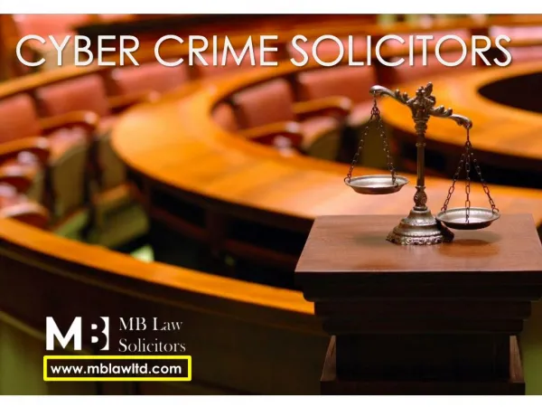 Cyber Crime Solicitors London