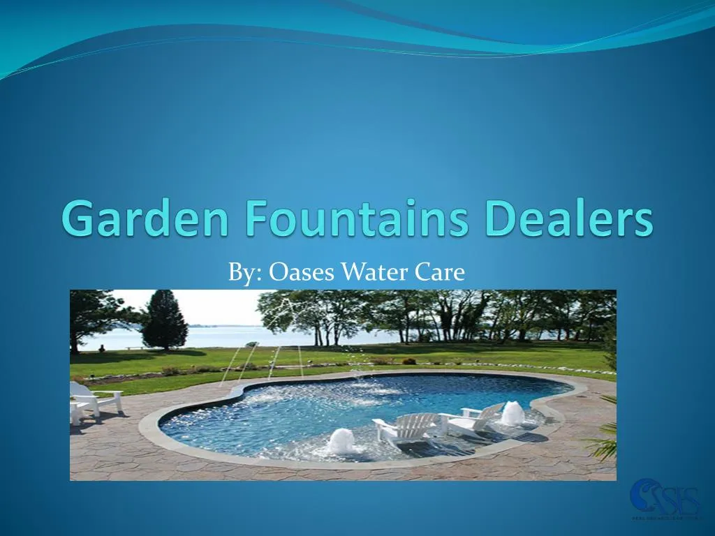 garden fountains dealers