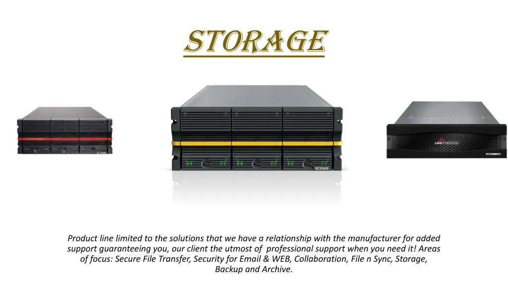 storage