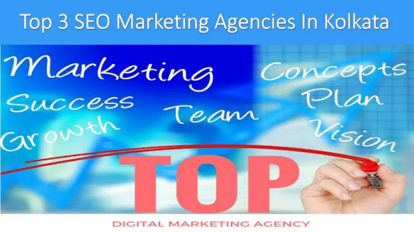 Top 3 SEO Marketing Agencies In Kolkata 