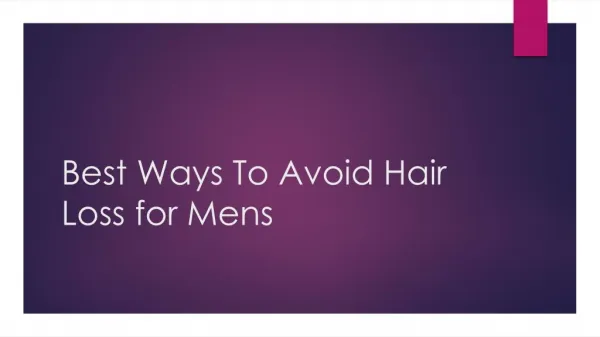 Best Ways To Avoid Hair Loss for Mens - Hair Transplant Delhi