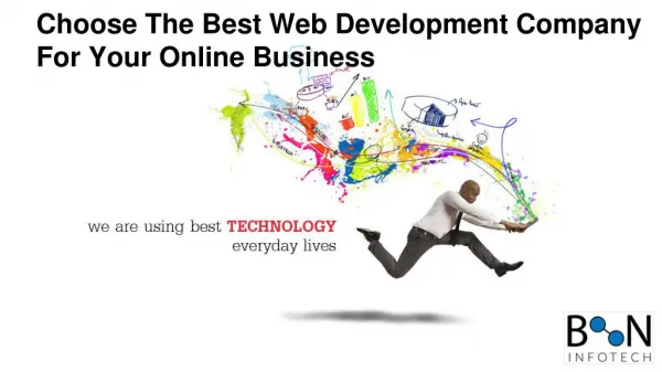Choose the best web development company for your online business