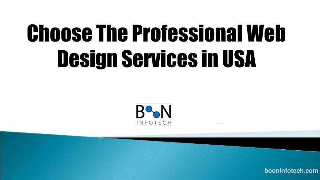 choose the professional web design services in usa