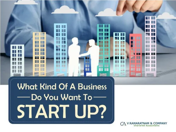 What Kind of a Business do You Want to Start Up