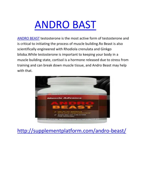 http://supplementplatform.com/andro-beast/