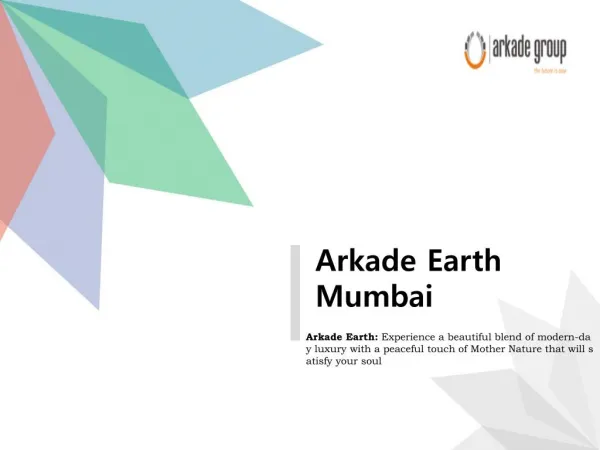 1,2,3 BHK Residential Property in Kanjurmarg,Mumbai - Arkade Earth | ( 91) 9953 5928 48