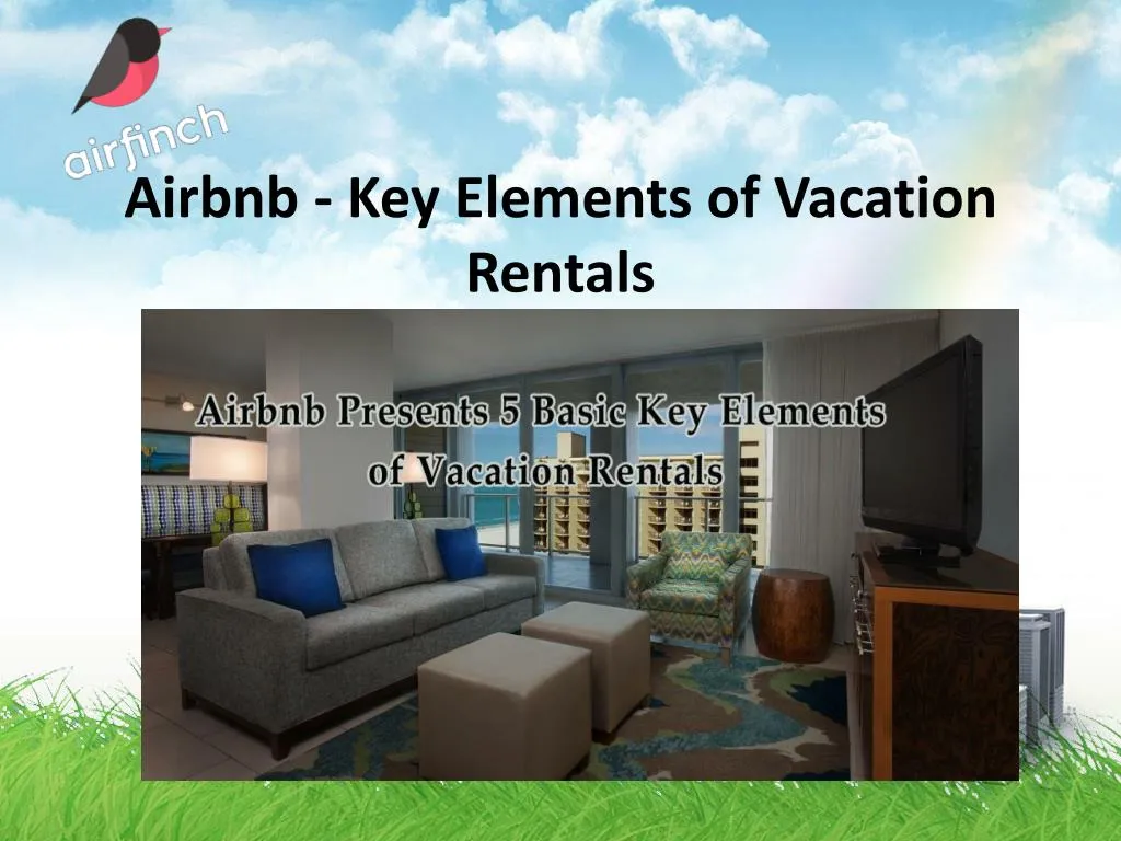 airbnb key elements of vacation rentals
