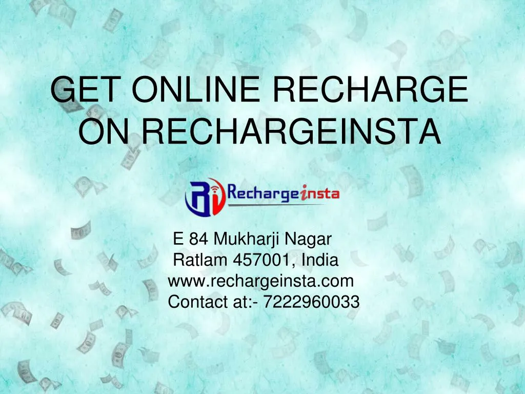 get online recharge on rechargeinsta