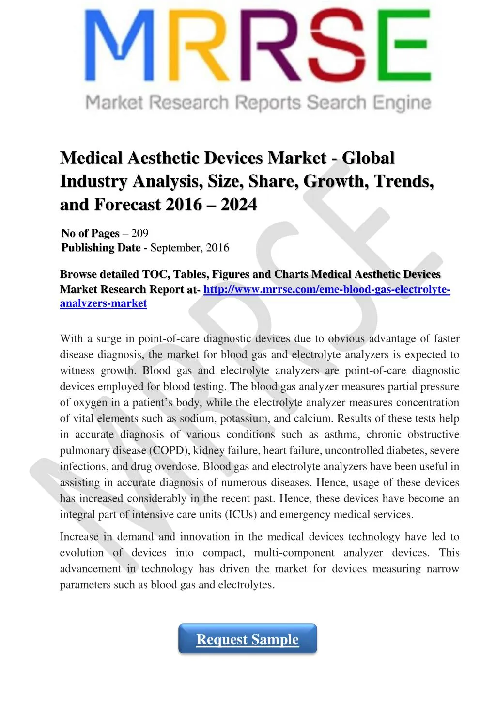 medical aesthetic devices market global industry
