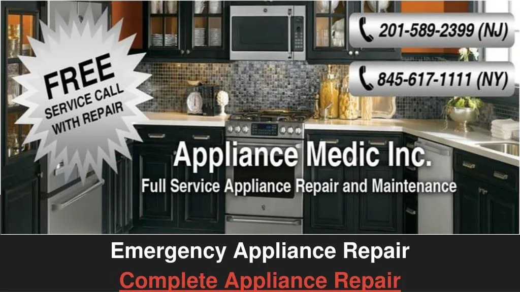 a emergency appliance repair complete appliance repair