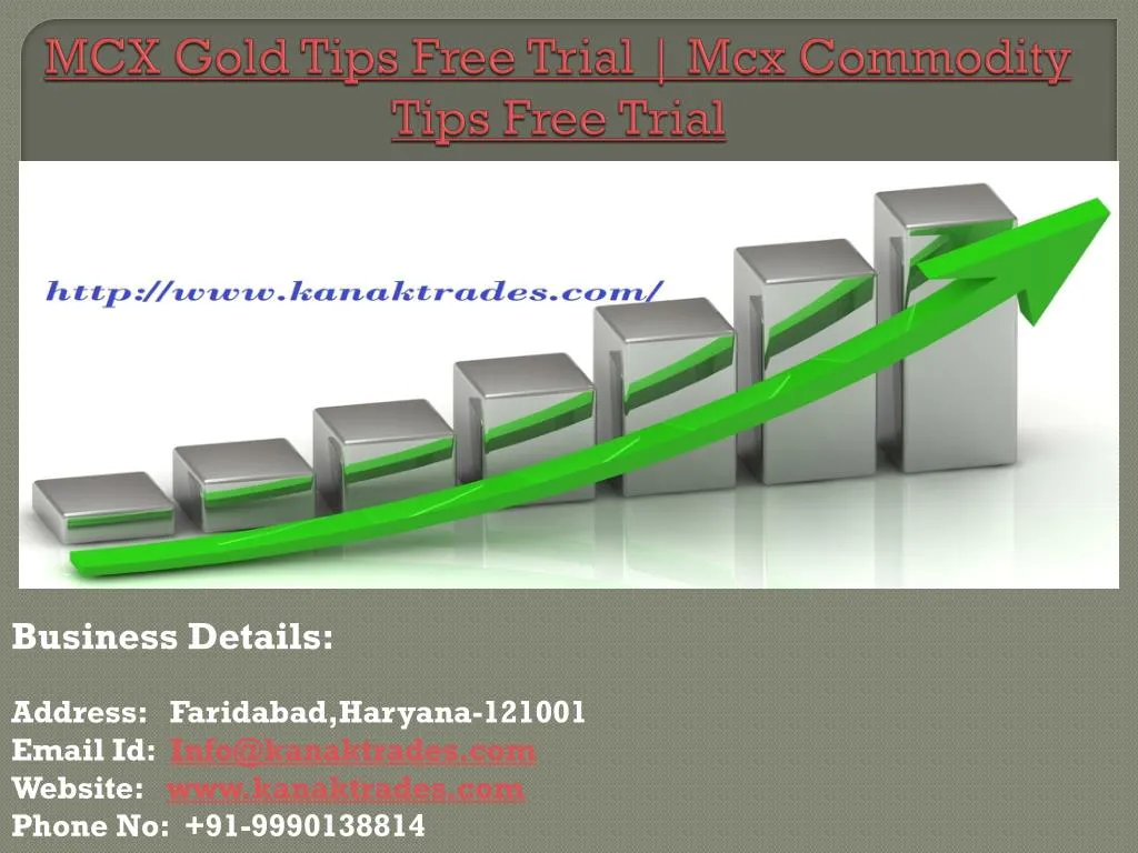 mcx gold tips free trial mcx commodity tips free trial