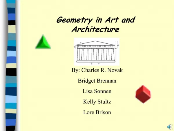 Geometry in Art and Architecture