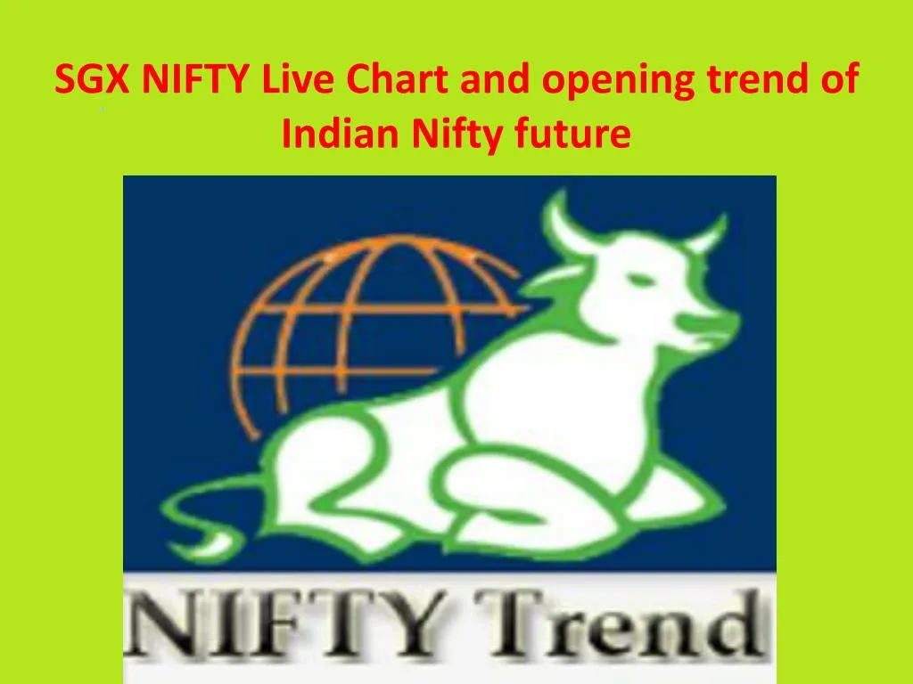 sgx nifty live chart and opening trend of indian