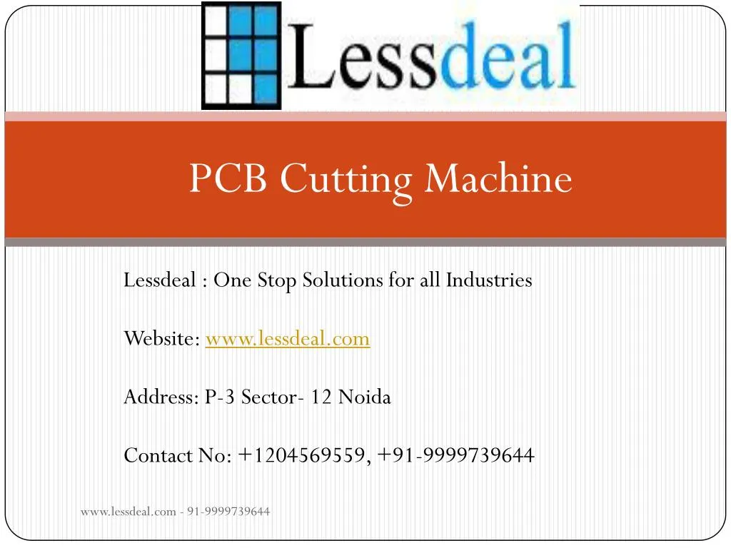 pcb cutting machine