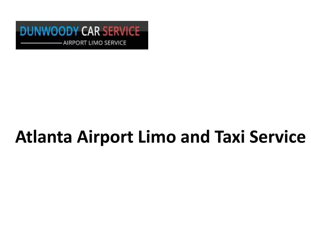 atlanta airport limo and taxi service