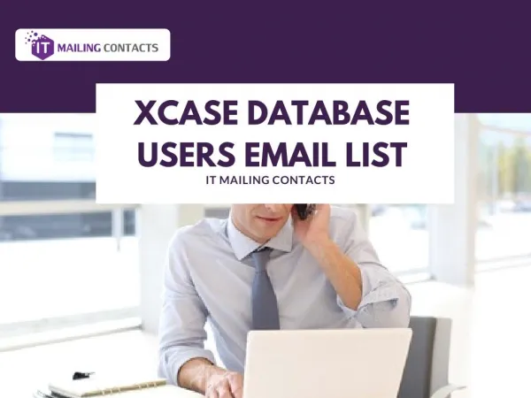Xcase Database Users Email List